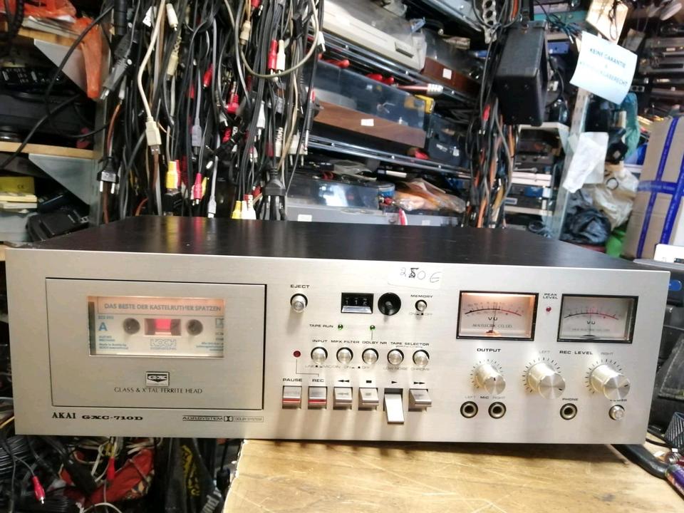 AKAI GXC-710D, Cassetten-Deck, tolles Holzdesign!!