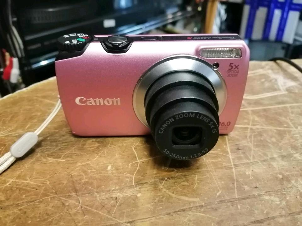 CANON PowerShot A3300 IS, Digital-Kamera mit Zubehör!!!