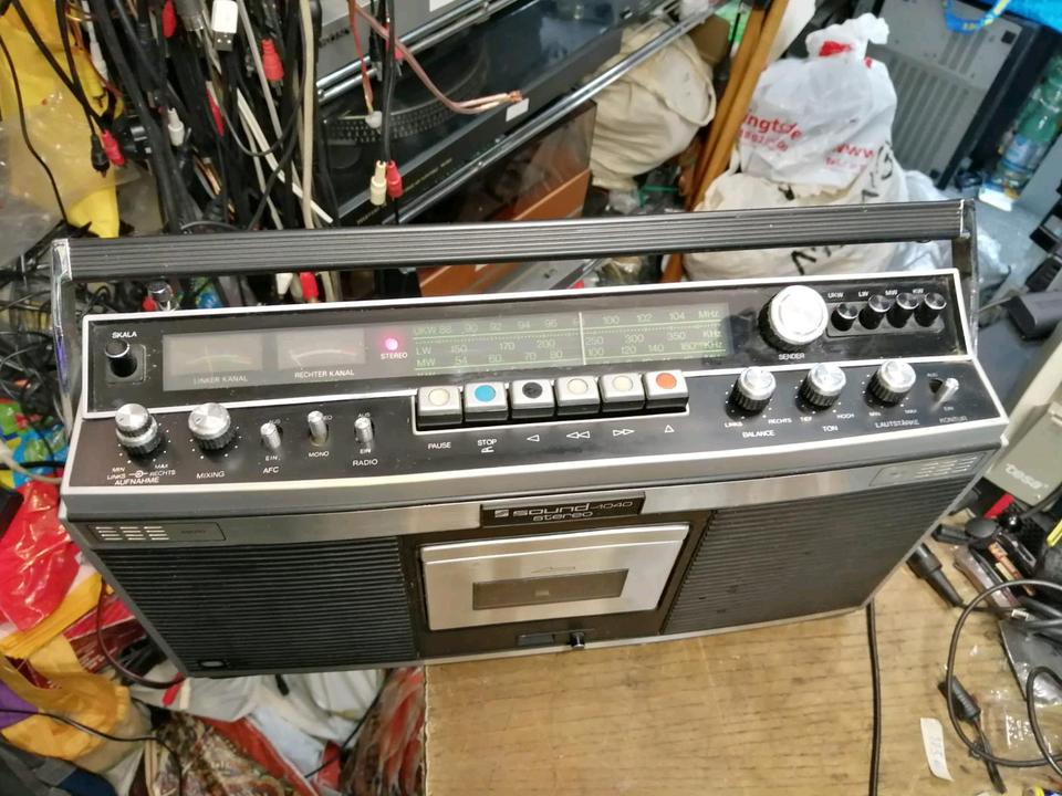 SOUND-1040 Stereo, Radio-Cassetten-Recorder, SELTEN!!!
