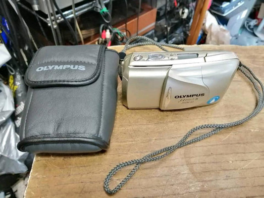 OLYMPUS MJU-II Zoom 80, Analog-Kamera mit Original-Tasche!!