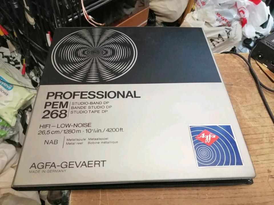 AGFA Professional PEM268, 26,5 cm Durchmesser, Spule/Band!!