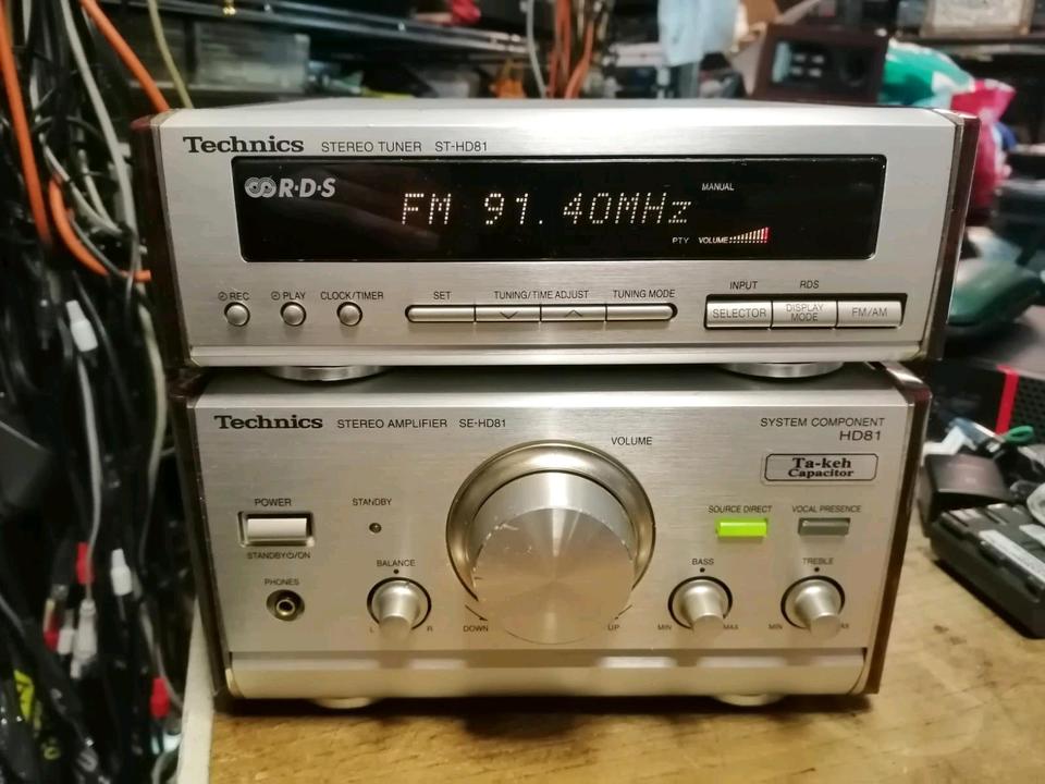 TECHNICS SE-HD81 & TECHNICS ST-HD81