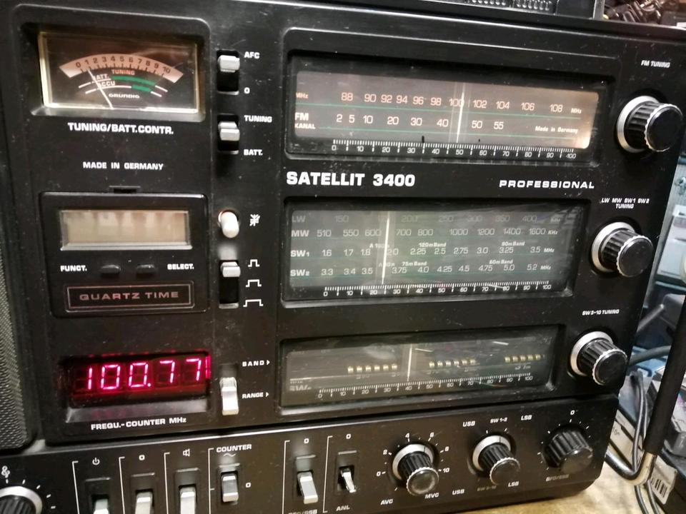 GRUNDIG SATELLIT 3400 Professional, Radio, guter Zustand!!