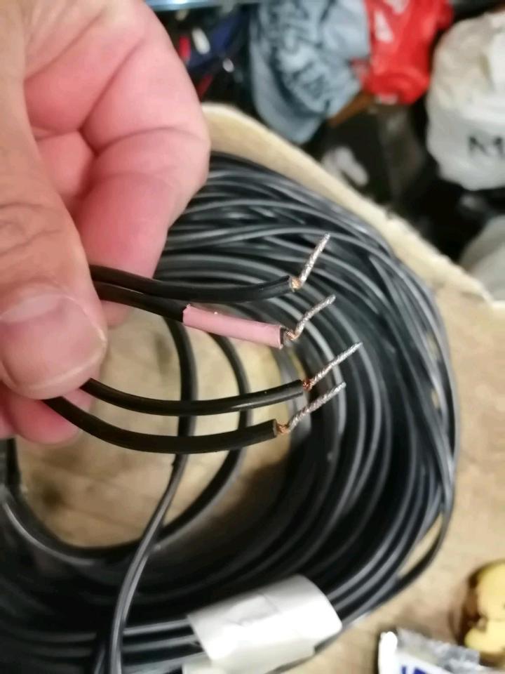 3 Lautsprecherkabel awm 2468 vw-1, 18 ang unielec, guter Zustand!