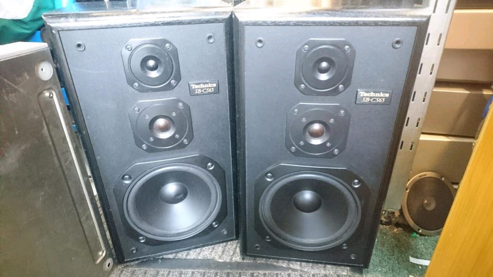 2 TECHNICS SB-CS65, 3 Way Speaker System, OHNE Schutzgitter!! 120 € VB Versand möglich