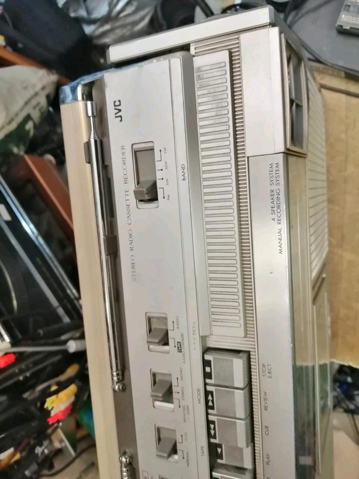 JVC RC-656L, Radio-Cassetten-Recorder!!