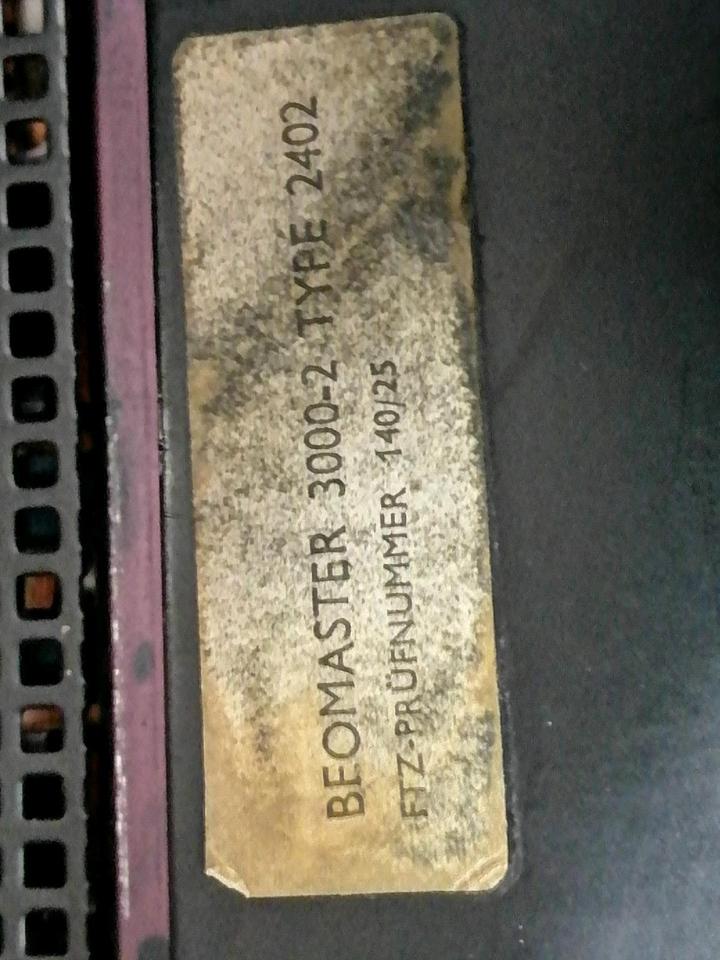 BANG & OLUFSEN BEOMASTER 3000-2, Receiver