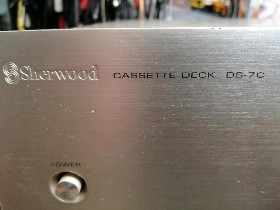 SHERWOOD DS-7C, Stereo Cassetten-Deck!!