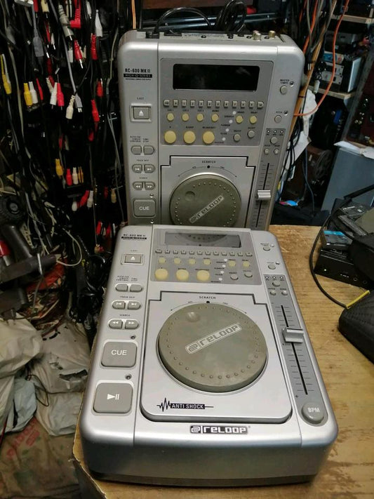 2 RELOOP RC-600 MKII, DJ-CD-Player, DEFEKT!!!