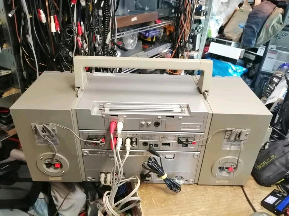 JVC PC-A5L, Radio-Cassetten-Recorder/Ghettoblaster, DEFEKT!!!