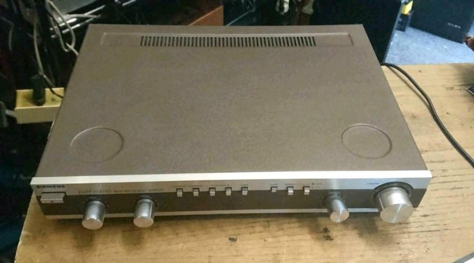 SIEMENS RP 666, Stereo Preamplifier/Vorverstärker