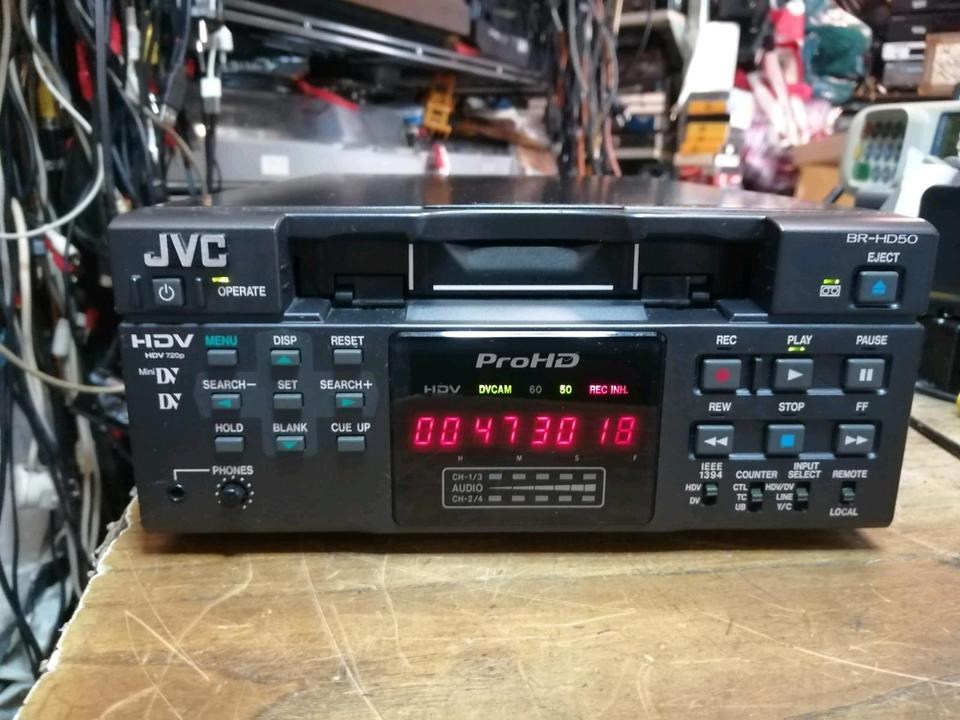 JVC HDV BR-HD50E DV VCR, Videorecorder mit Zubehör!!