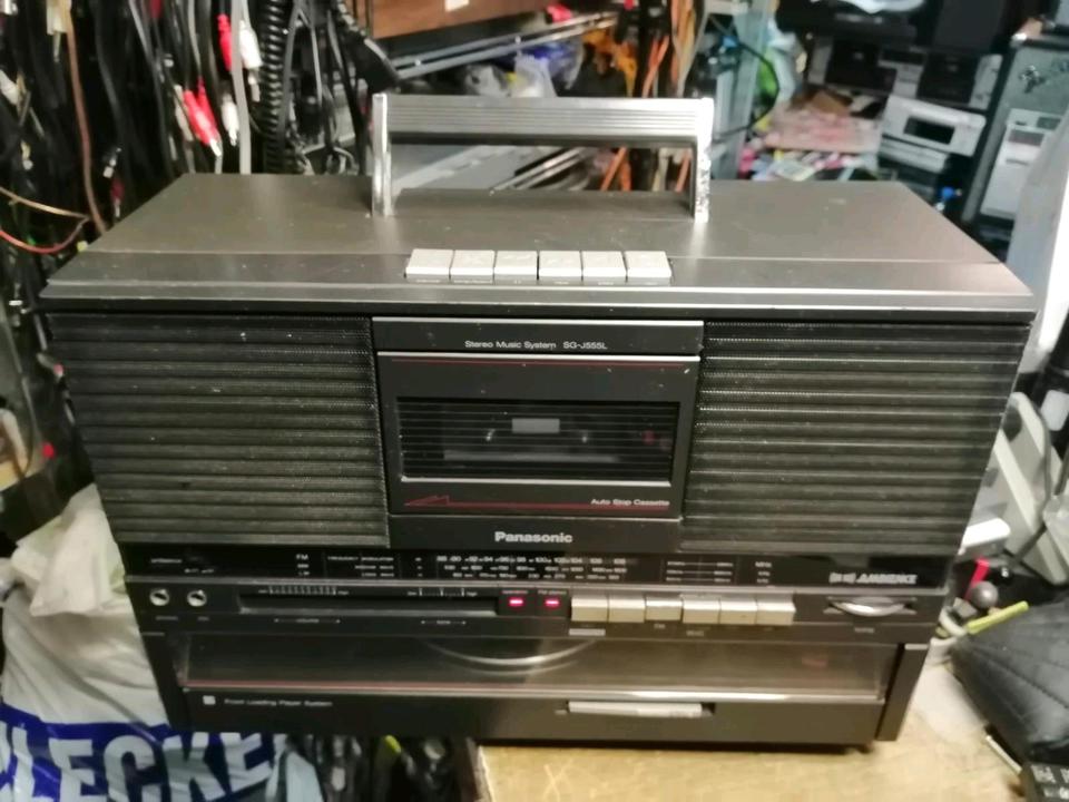 PANASONIC SG-J555L, Stereo Music System, Komplett-Anlage!!