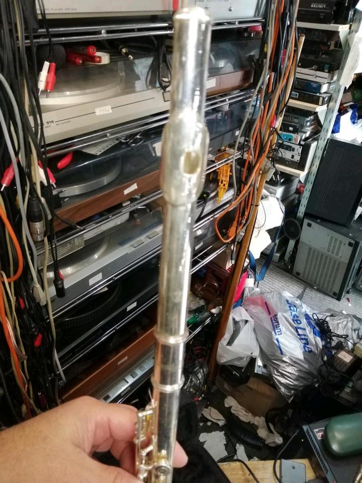 QUERFLÖTE Stewart Ellis, mit Tasche (beschädigt)