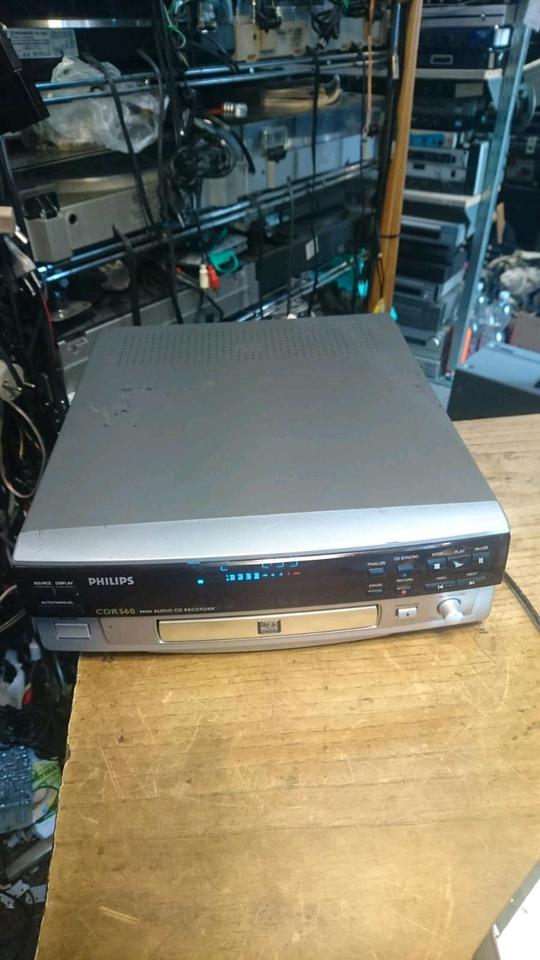 PHILIPS CDR560/00S, CD-Recorder OHNE Fernbedienung!!