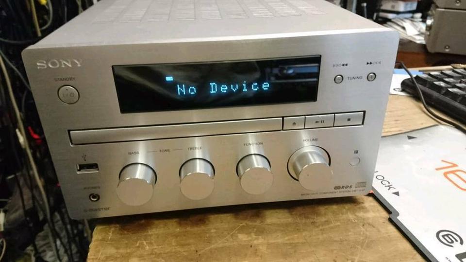 SONY HCD-G1iP, CD-RECEIVER, DEFEKT!!