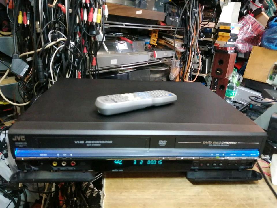 JVC DR-MV1BE, DVD-Recorder + VHS-Videorecorder!!
