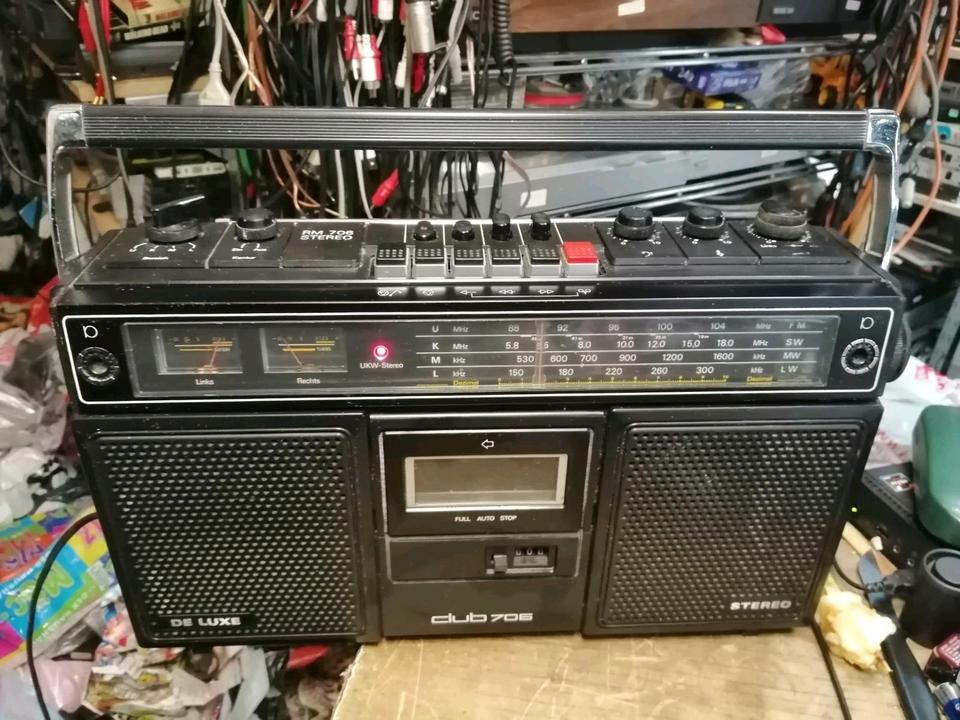 SIEMENS CLUB RM706, Radio-Cassetten-Recorder, etwas DEFEKT!!!