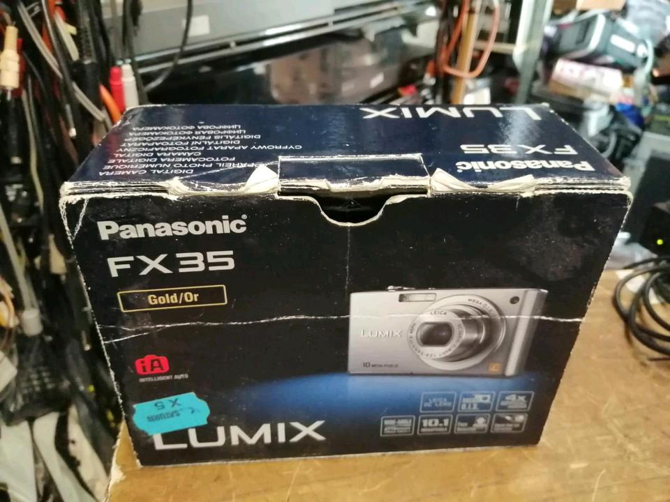 PANASONIC Lumix FX35, Digital-Kamera mit Zubehör!!!