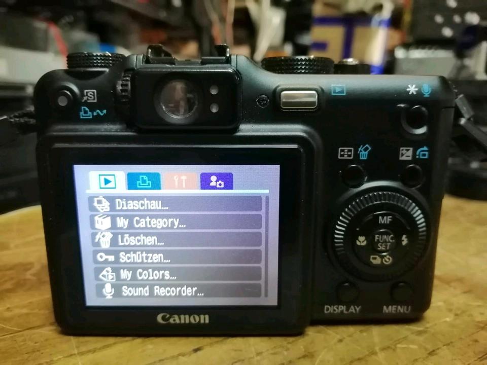 CANON PowerShot G7, Digital-Kamera, DEFEKT!!