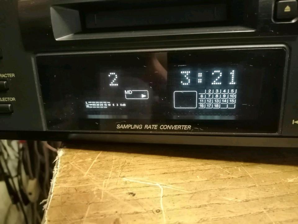 JVC XM-228BK, Minidisc-Recorder OHNE Fernbedienung!!!