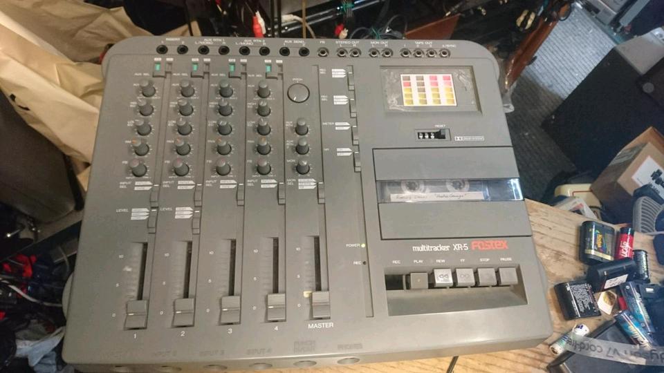 FOSTEX Multitracker XR-5, 4-Track Mixer