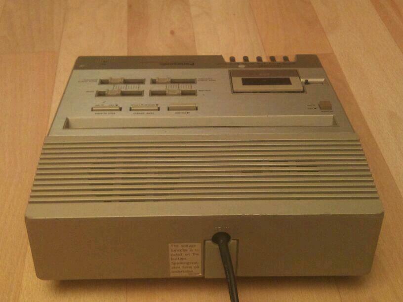 PANASONIC RR-950 Microcassette Transcriber, guter Zustand!!