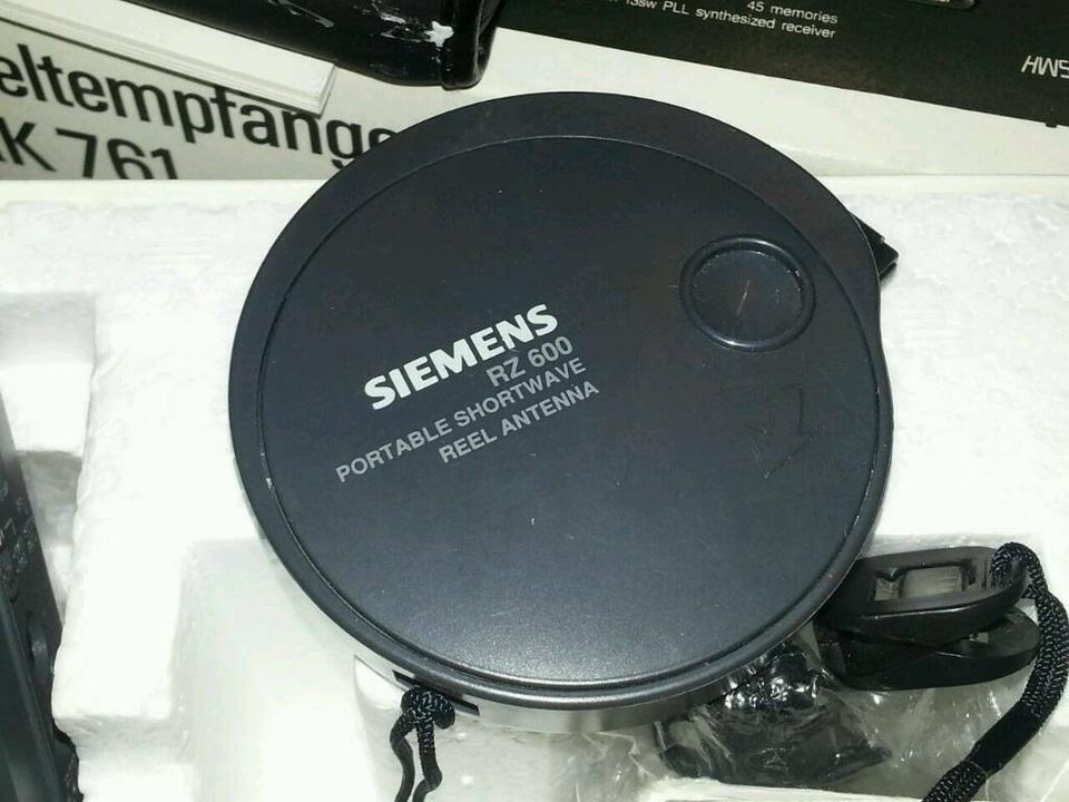 SIEMENS RK 761 G6 Weltempfänger + R 600 Externe Antenne