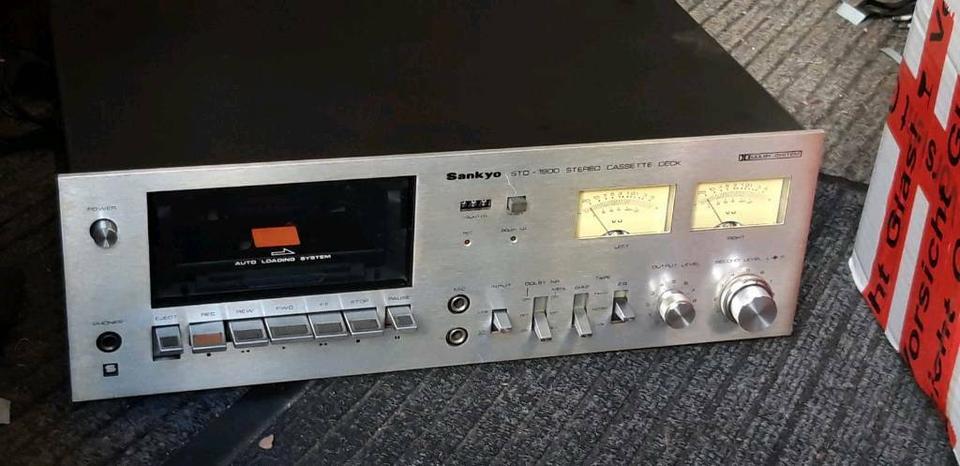 SANKYO STD-1900, Stereo Cassetten-Deck, tolles Gerät