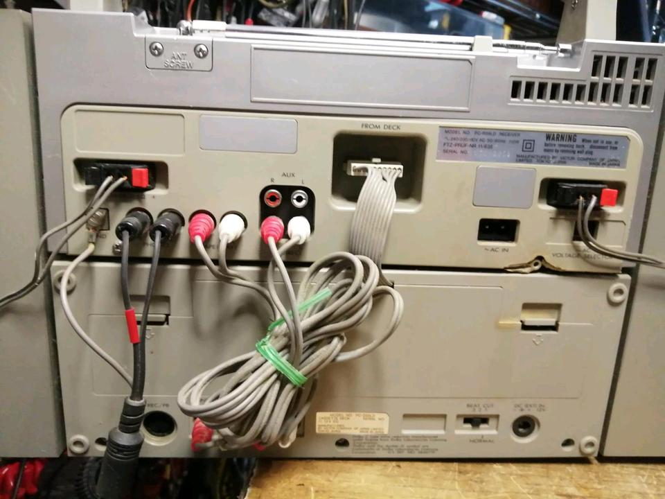 JVC PC-R55LD, Radio-Cassetten-Recorder, etwas DEFEKT!!!