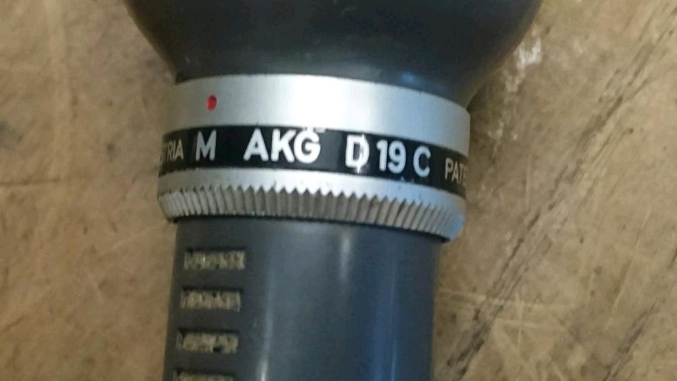 AKG D19C, Mikrofon, made in Austria,