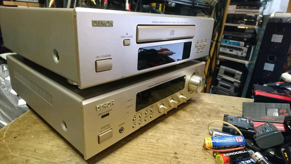 DENON DRA-F100, Verstärker + CD-Player DCD-F100