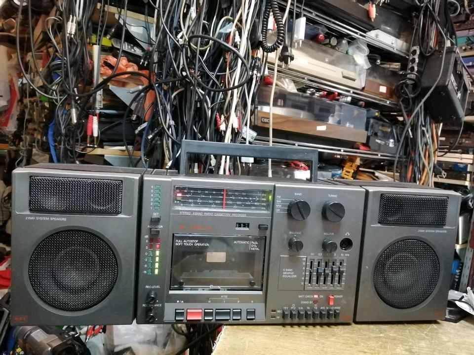 RFT EAW Audio 145, Radio-Cassetten-Recorder, etwas DEFEKT!!!