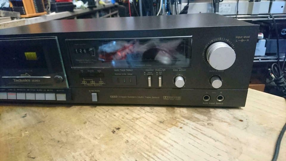 TECHNICS RS-M263; 3-Kopf-Cassettenrecorder; toll!