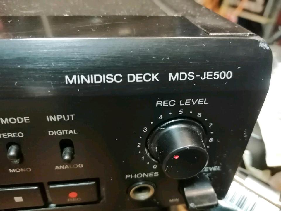 SONY MDS-JE500, Minidisc-Recorder, guter Zustand!!