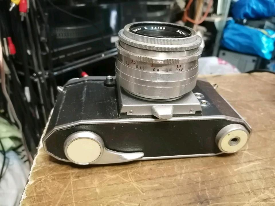 PRAKTICA IV M, Analog-Kamera mit Objektiv MEYER-OPTIK GÖRLITZ!!