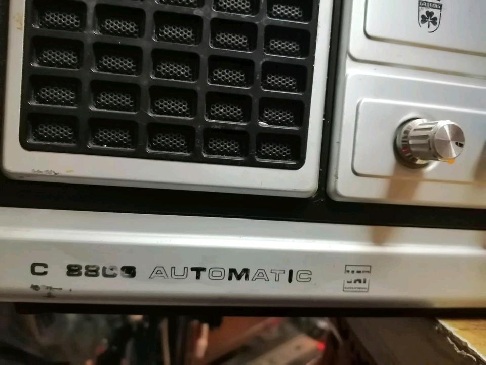 GRUNDIG C8800 Automatic, Radio-Cassetten-Recorder, Guter Zustand!