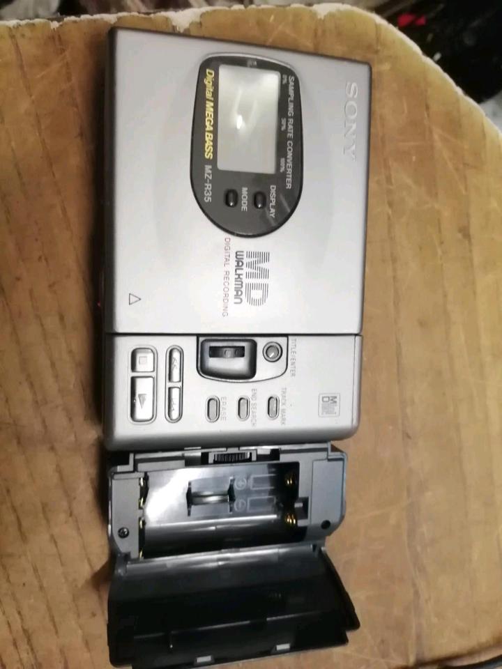 SONY MZ-R35, Minidisc-Recorder!!!