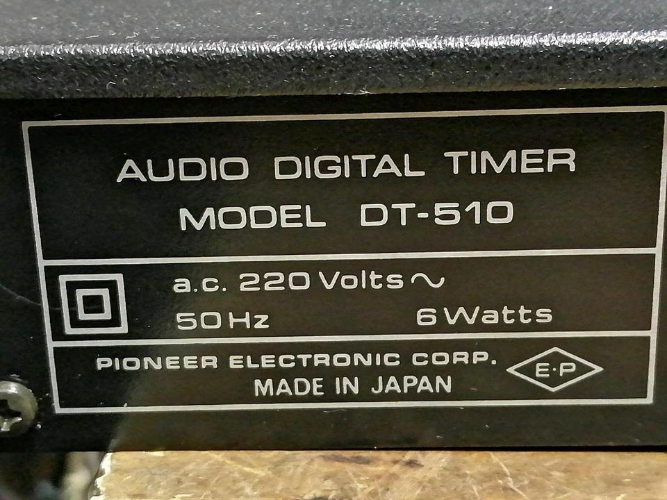 PIONEER DT-510 Audio Digital Timer, guter Zustand!!