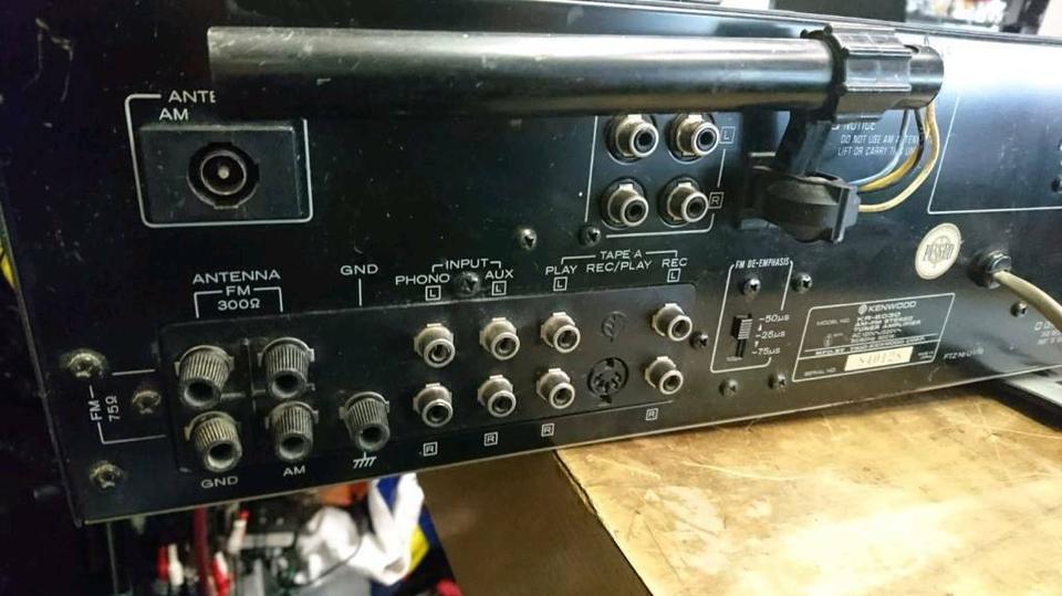 KENWOOD KR-6030, AM-FM Stereo Receiver, DEFEKT!!!