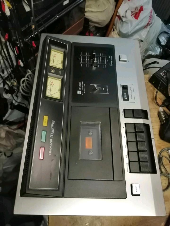 SHARP RT-2500H, Stereo Tape Deck/Cassetten-Recorder, DEFEKT!!!