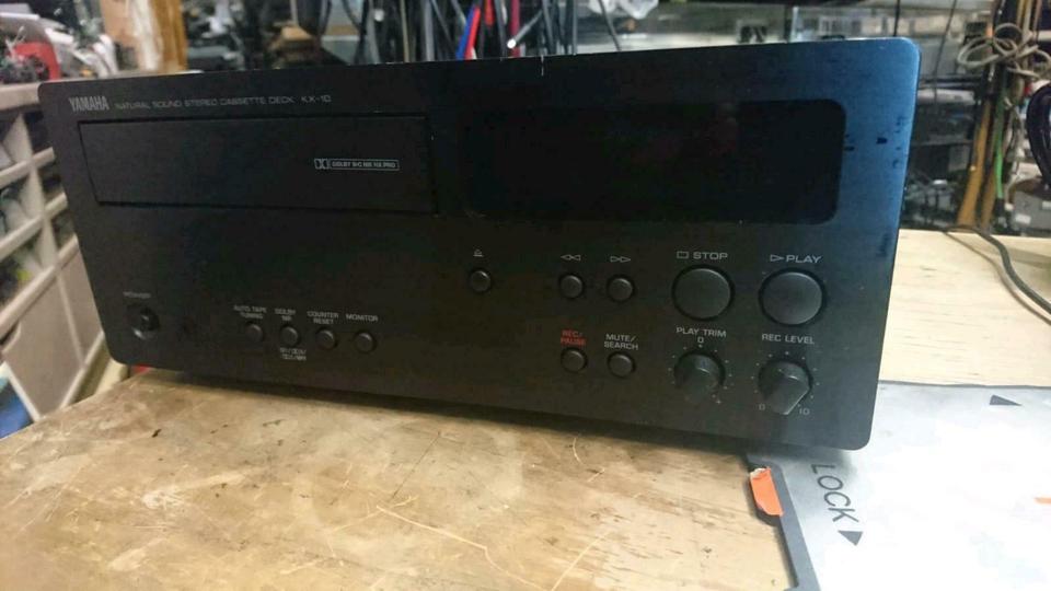 YAMAHA KX-10, Cassetten-Deck, etwas DEFEKT!