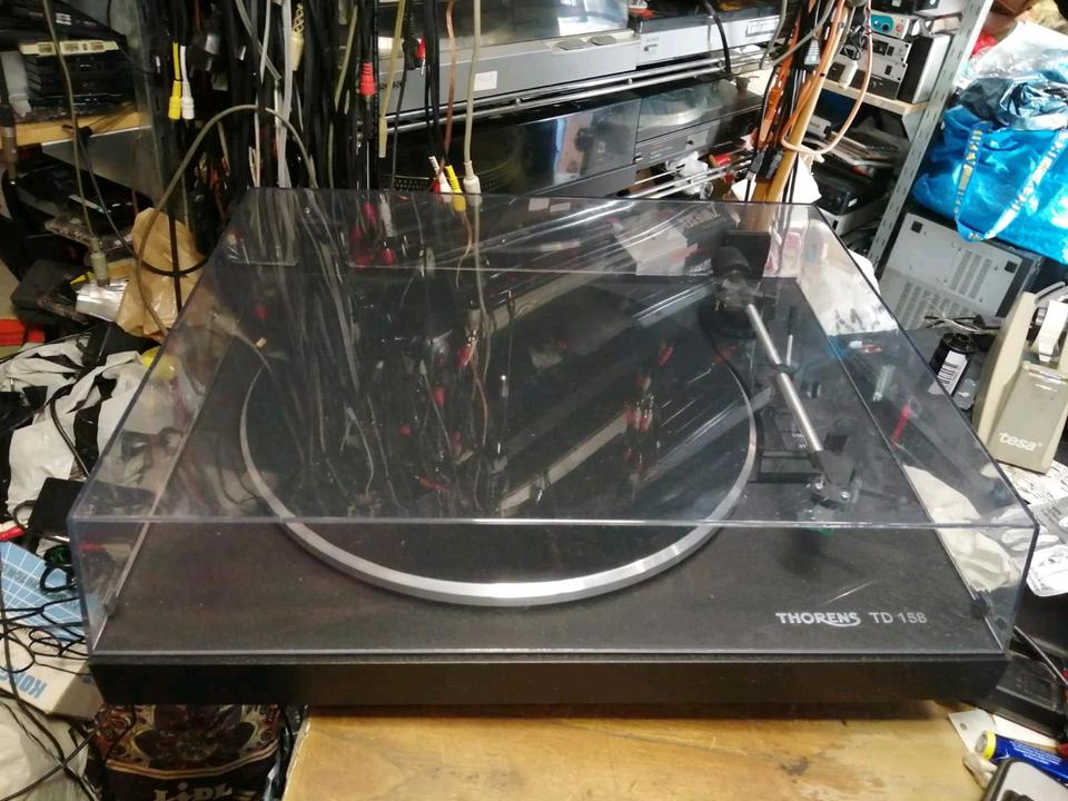 THORENS TD158, Plattenspieler +AUDIO-TECHNICA Nadelsystem!
