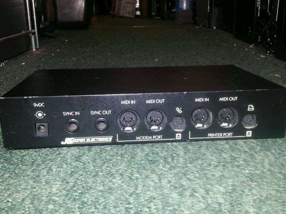 JL COOPER SYNC-LINK Macintosh; MIDI Interface Synchronizer, toll!