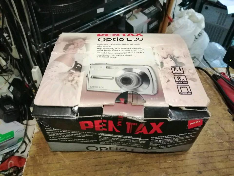PENTAX Optio L30, Digital-Kamera mit Zubehör, sehr guter Zustand!