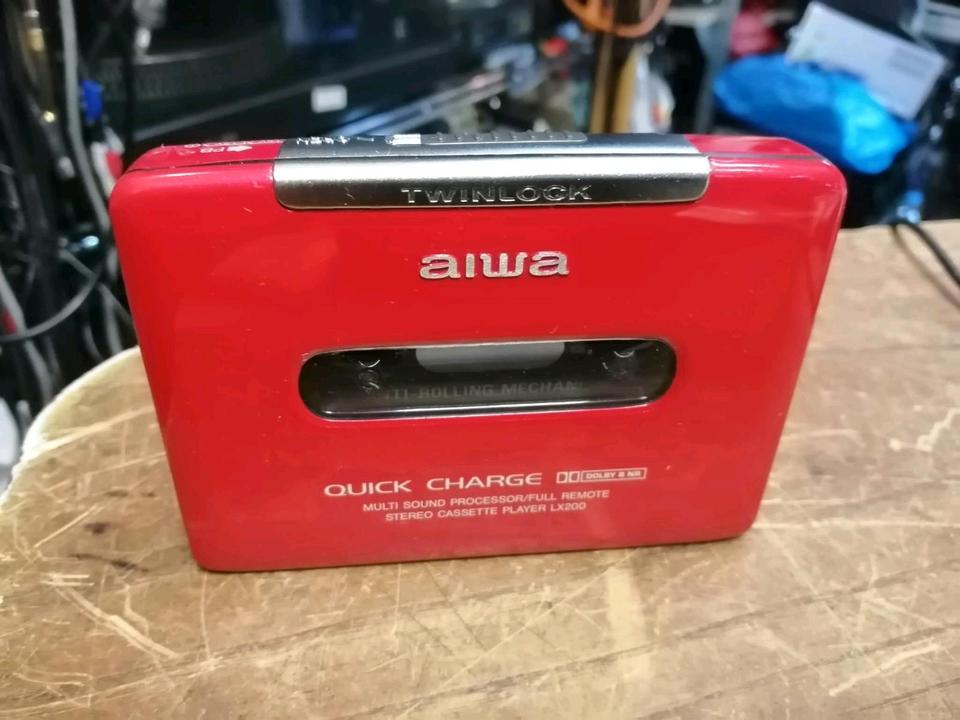 AIWA Ladies Collection LX 200, Walkman, rot, sehr guter Zustand!!
