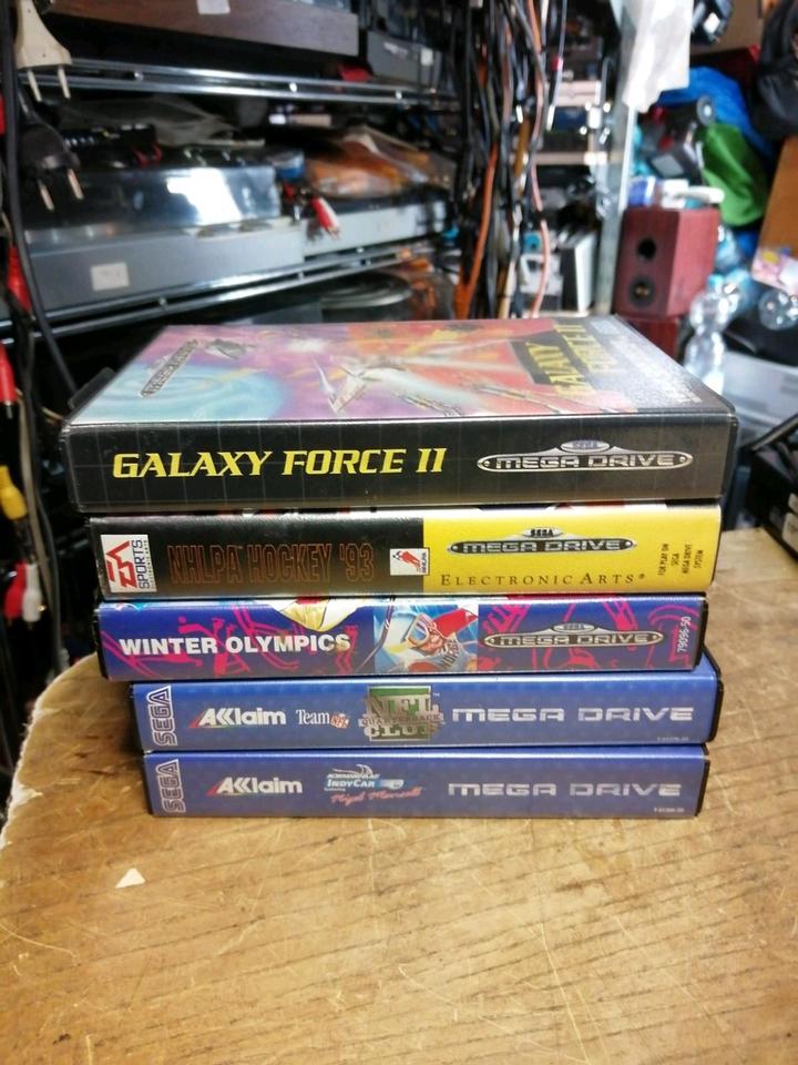SEGA - 5 Videospiele, Original-Hülle, guter Zustand!!!
