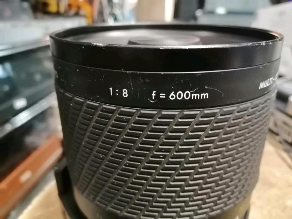 SIGMA Mirror-Telephoto 1:8 600mm, für CANON EOS Kamera!