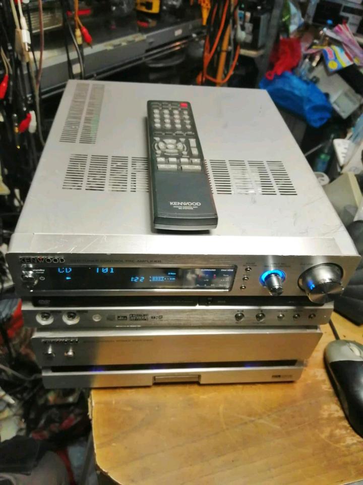 KENWOOD M-AX7 Amplifier, C-AX7 DVD/Tuner/Preamplifier!!!
