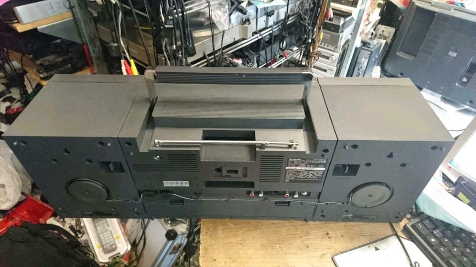 SHARP GF-800H(D), Doppel-Radiocassetten-Recorder, DEFEKT!